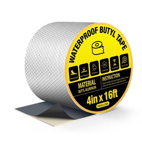 Waterproof Butyl Sealant Tape, Aluminum foil Roof Leak Repair Tape