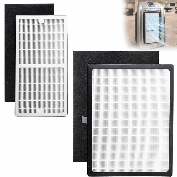 Replacement C+D Filter Kit Compatible with Idylis IAP-10-280 Air Purifier