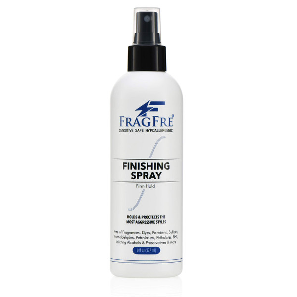 FRAGFRE Hair Finishing Spray, Firm Hold, Sensitive Skin, 8 Fl Oz, 1-Pack