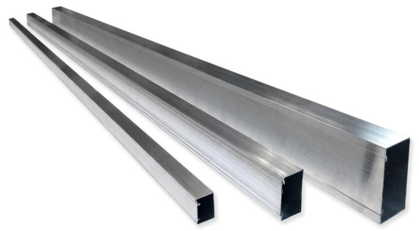 Electriduct Aluminum Cable Raceway - 2" W x 1" H x 3 Feet