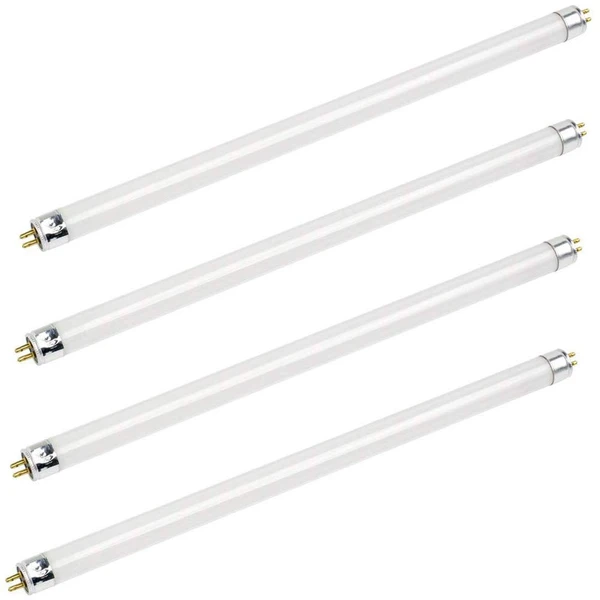 Bluex Bulbs F14T5/830 14W 22 Inch T5 Fluorescent Tube Light Bulb 3000K Warm White Mini Bi-Pin (G5) Base Straight Tube Light Bulb (4 Pack)