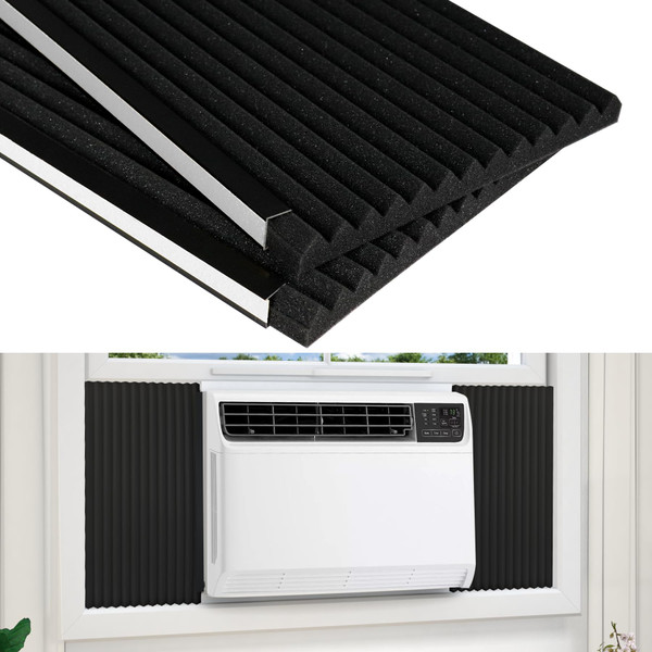 Forestchill Window Air Conditioner Insulation Foam Panels, 2 Pcs