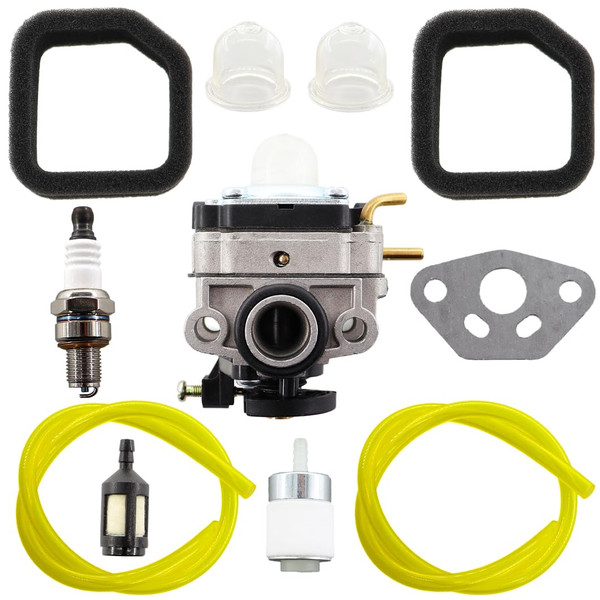 TOPREPAIR Carburetor for 309375009 Homelite UT33650 UT33650B UT26SSEMC 26cc String Trimmers Carb