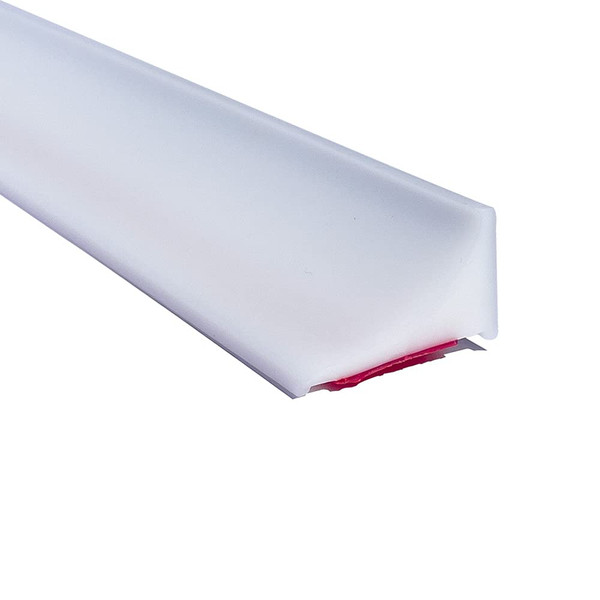 39 Inch Silicone Shower Threshold Water Dam Barrier,White