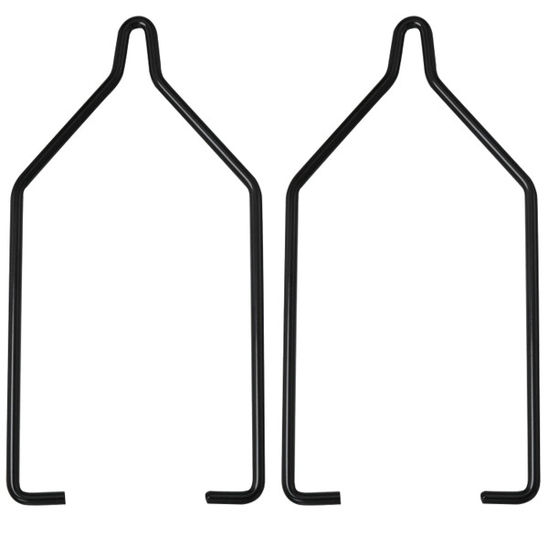 MEETOOT 2pcs Fixing Clip Reptile Dual Lamp Stand Lamp Hanger Holder, Reptile Lamps for Reptile Glass Terrarium Heating Light, NJ-14