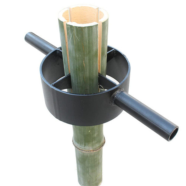 Bamboo Splitter;Made of Steel. Working Inner Diameter 15.5 Cm/6 Inches (large Size 4 Cuts)