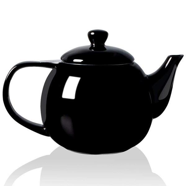 Sweejar 35 oz Porcelain Tea Pot, Teapot with Removable 18/8 Stainless Steel Infuser, Microwave & Dishwasher Safe Tea Maker, Tea Infuser Pots for Blooming loose Leaf Tea,Chrismas Women Gift(Purple)