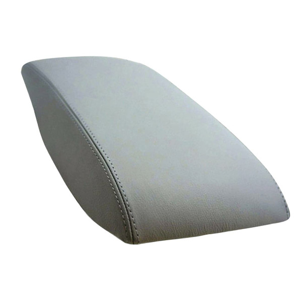 Priprilod Leather Center Console Lid Armrest Cover Skin Gray Compatible with Toyota Camry 2007 2008 2009 2010 2011