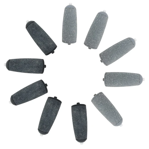 Flawless Pedi Replacement Heads fit for Finishing Touch/Amope Electric Pedicure, 10 PCS Rollers Refills - PDEEY