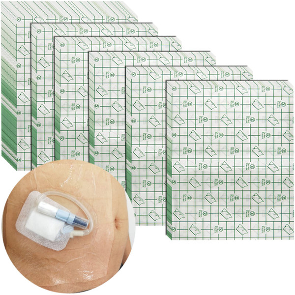 Shower Protector | 10x12 Inch Dialysis Catheter Shower Cover | Large Waterproof Picc Line Chemo Chest Port Wounds Dressing Shields Water Barrier Bandage (Pack of 25)