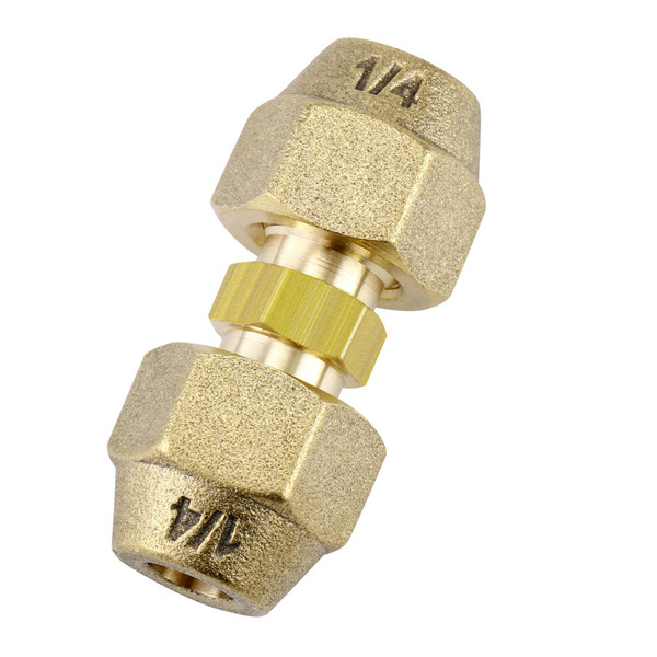 Timsec 1/4 Inch AC Copper Pipe Extension Connector for Line Repair