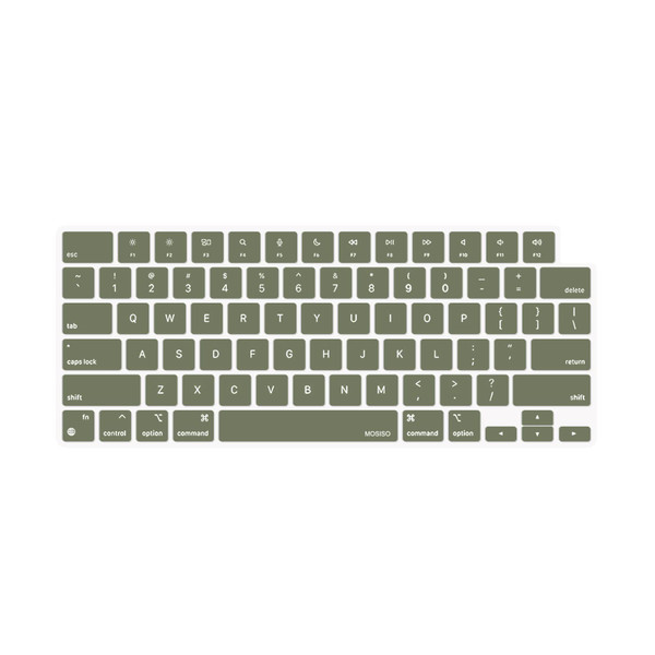 MOSISO Keyboard Cover Skin Compatible with MacBook Air 15 inch M3 M2