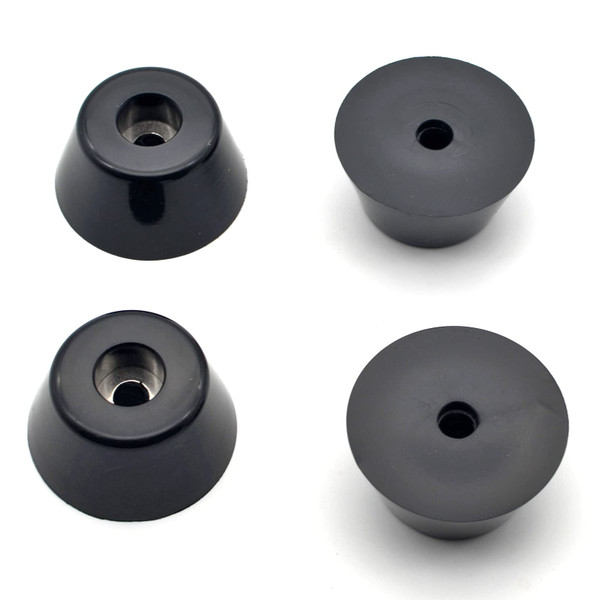 Fctoerg 2 Inch Heavy Duty Rubber Feet for Machinery Equipment 4 Pack