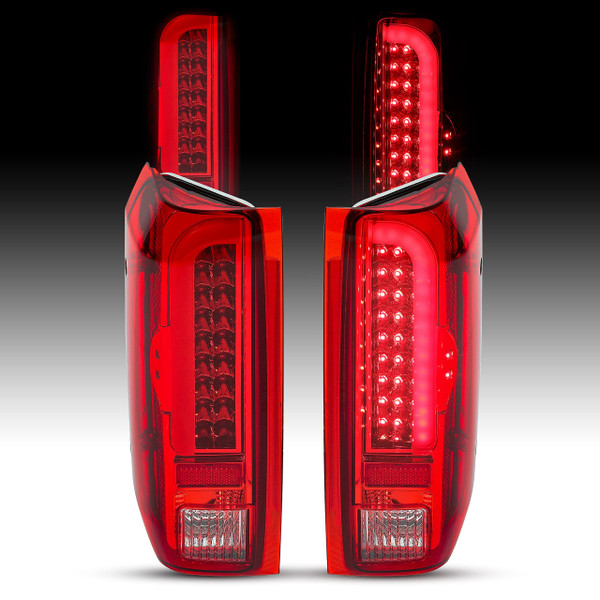 HECASA Tail Light Brake Lamps Compatible with 90-97 F150/F250/F350