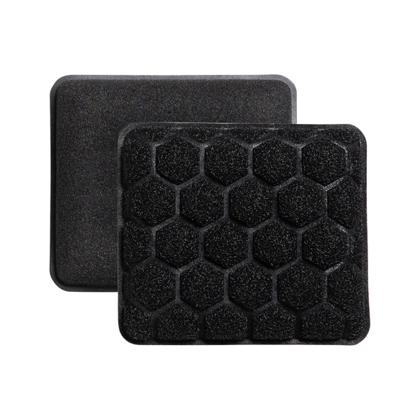 HIC Kitchen Sudz-Power Scratch-Free Scrubber Sponges, Long Lasting Polyurethane, BPA Free, Rectangular, Set of 2