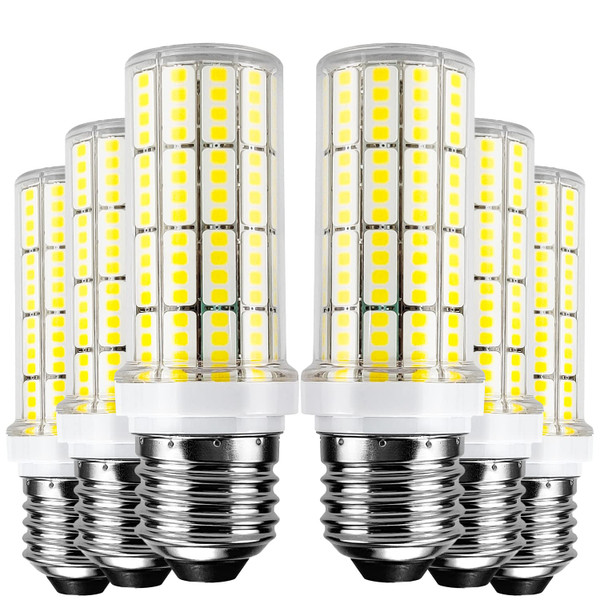 Led Light Bulb 6pcs 200w Equivalent 2500 Lumen 5000k Cool Daylight White 20w Super Bright Led Bulb E26/E27 Base