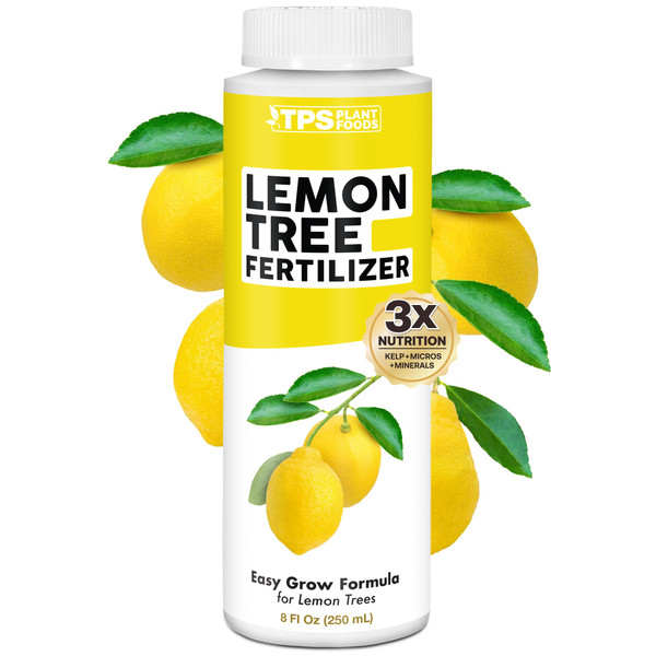 Lemon Tree Fertilizer – Liquid Plant Food for Healthy Growth & Blooms, 8 oz