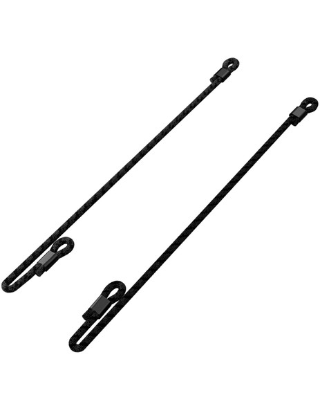 Yoleo Adjustable Stair Stepper Bungee Cords, 2 PCS ϕ0.4 Inch Thickness, Adjust from 33" to 57", Only Suitable for Yoleo Stair Climber