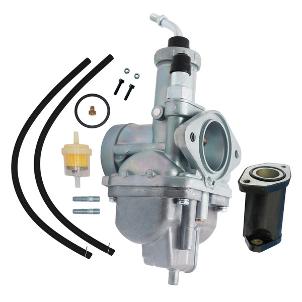 SVKCAR Carburetor for Yamaha Moto 4 YFM200 1985-1989 YFM225 1986-1988 YFM250 1989-1991, Tri Moto 225 YTM225 1983-1986, Timberwolf 250 YFB250 1992-2000 ATV Carb (with Intake Manifold Boot)