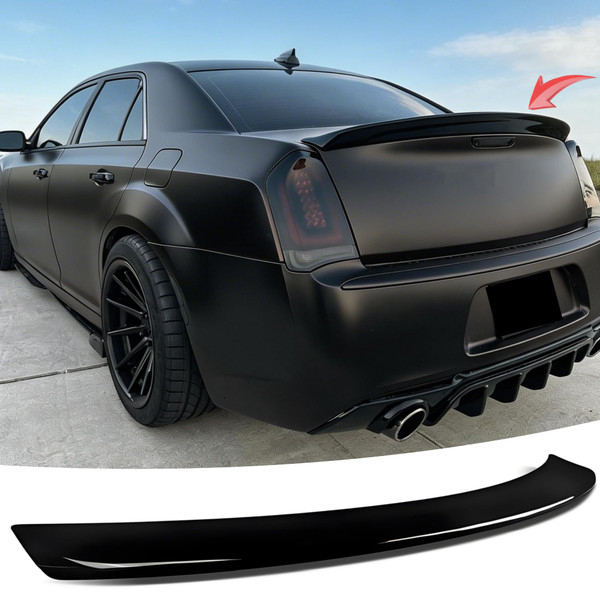 NEESPOC Rear Spoiler Wing Fit for Chrysler 300 2011-2023 Accessories
