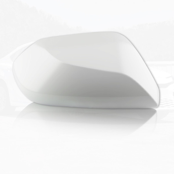 White 2018-2025 For Toyota Camry Passenger Side mirror Cover Cap#TO1321367