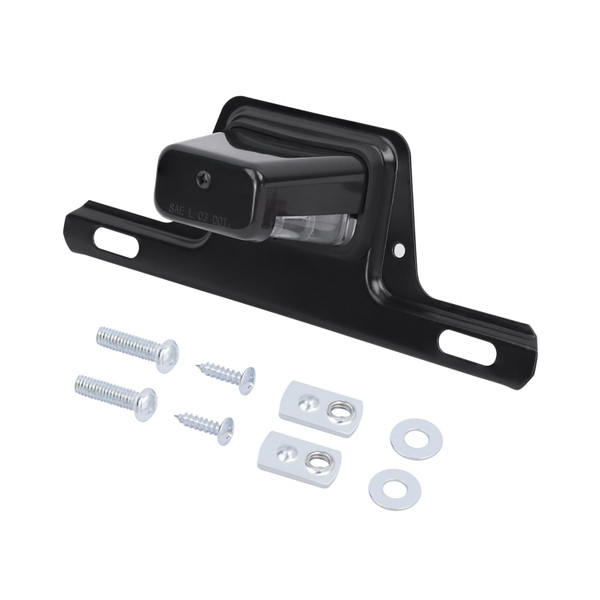 LED License Plate Light 12V DC Waterproof Tag Light with Steel Bracket