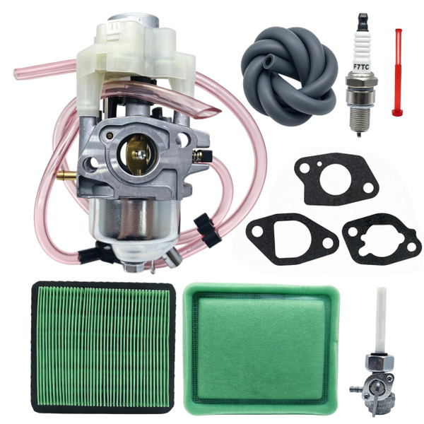 Mikatesi EU3000is Carburetor with Air Filter Spark Plug Fuel Line Fuel Filter Gasket kit Fits For Honda EU3000i Generator Carb Replace 16100-ZL0-D66 16100ZL0D66 16100-ZL0-D65 16100ZL0D65