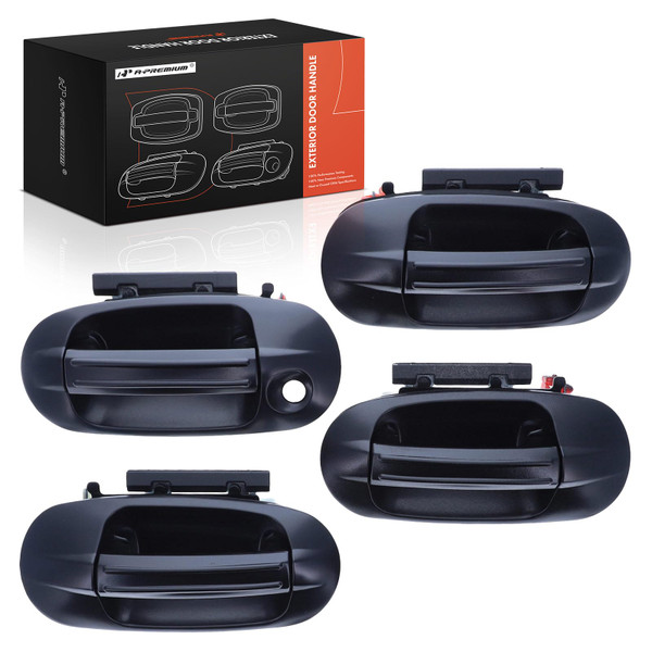 A-Premium Outside Exterior Door Handles - Front & Rear Left and Right Side