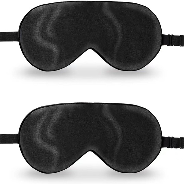 ZIMASILK Adjustable 100% Mulberry Silk Sleep Mask