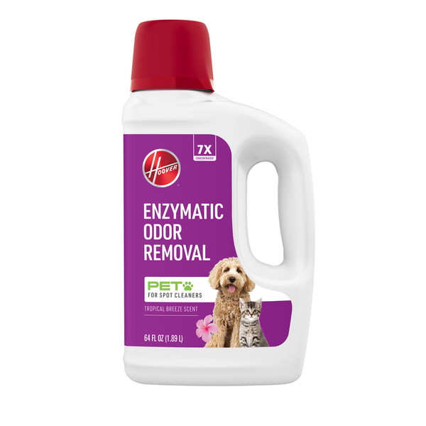 Hoover Pet Portable Spot Cleaner Solution, 64 oz., Tropical Breeze Scent