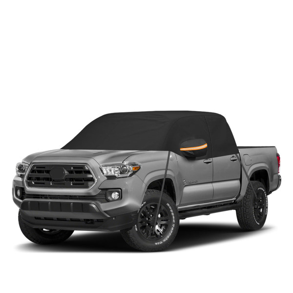 Kistrba Car Cab Cover for Mid-Size Truck Crew Cab, Truck Cooler Sunshade