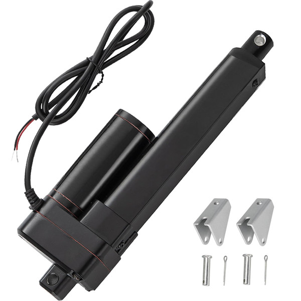 JQDML 4 Inch Stroke Linear Actuator 12V 440 lbs Heavy Duty IP65 Waterproof