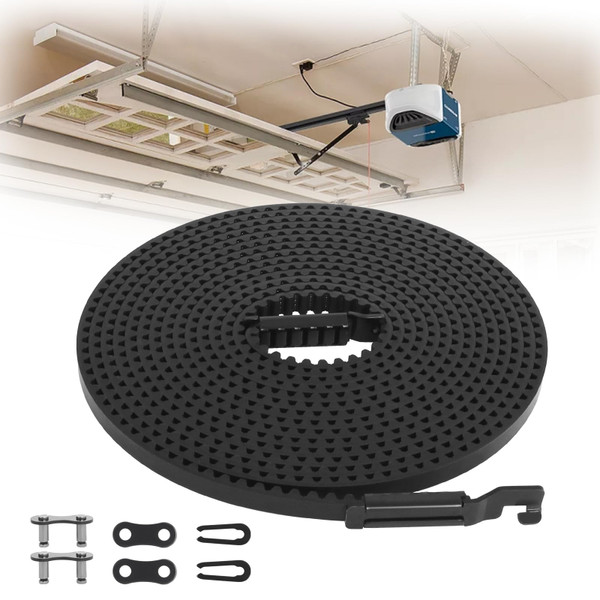 41A5250 Drive Belt, 41AB050-2 for 7ft High Garage Door, 237'' 041A5250 Belt Compatible with Chamberlain/Craftsman/LiftMaster/Sentex/Whisper Garage Door Opener
