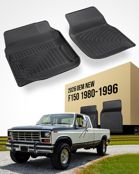 Car Floor Mats for Ford F150/Bronco 1980-1996 & for F250/F350 1980-1997