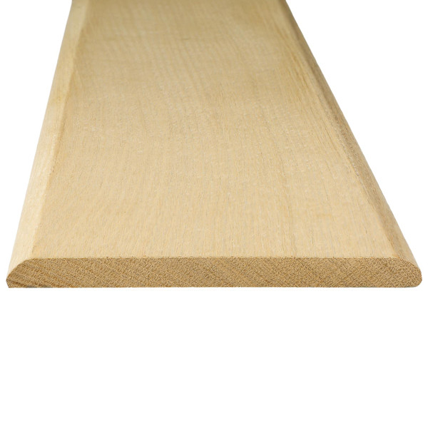 Wonderjune Door Transition Strip Wood Threshold Transition Unfinished Solid Red Oak Interior Threshold Doorways Reducer Threshold (36 x 6.5 x 0.5 Inches)