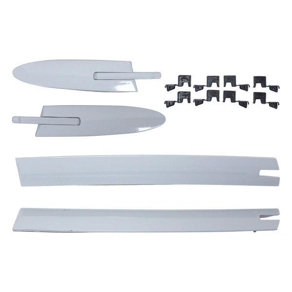 4Pcs Left Right Convertible Roof Top Hinge Cover with Clips for BMW