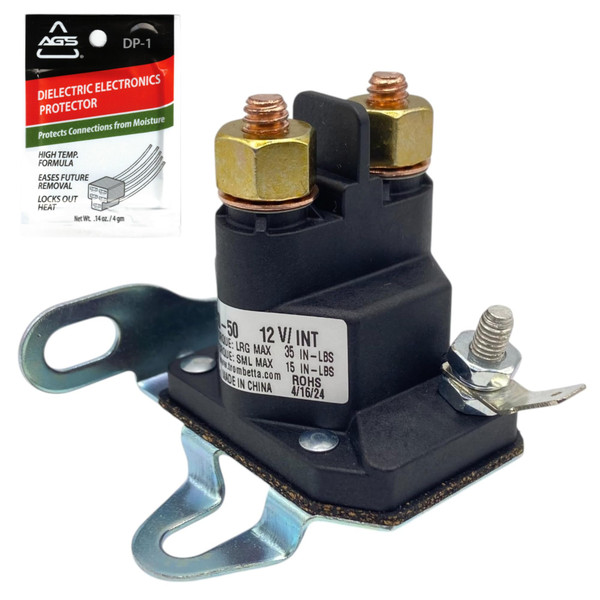 FalconSupply Genuine OEM Trombetta 12V Starter Solenoid 108-5349-00 Relay Kit for Bad Boy Zero Turn Lawn Mowers – MZ Magnum 54, CZT, ZT Elite, Compatible with Kohler 7000 Series Parts & Accessories
