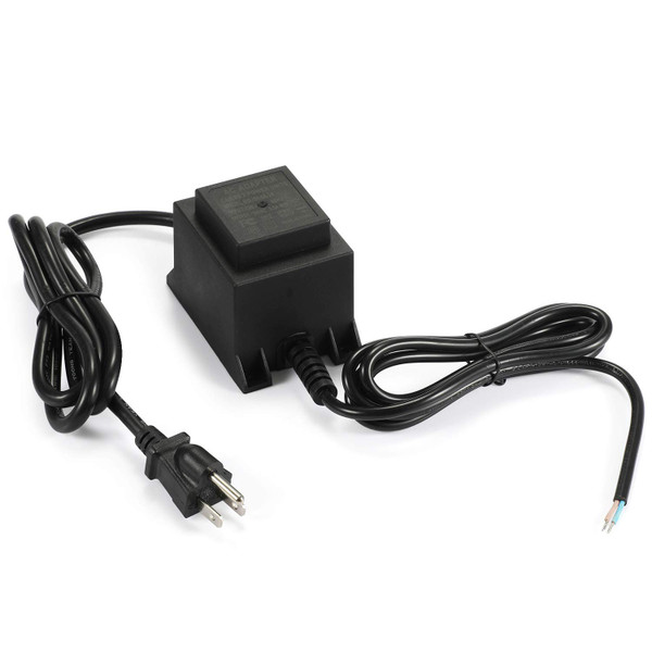 Outdoor Landscape Transformer 110/120V to AC 24V/2.5A,60W Low Voltage Waterproof Power Supply Converter for LED Landscape Lighting, Spotlight, Pathway Light