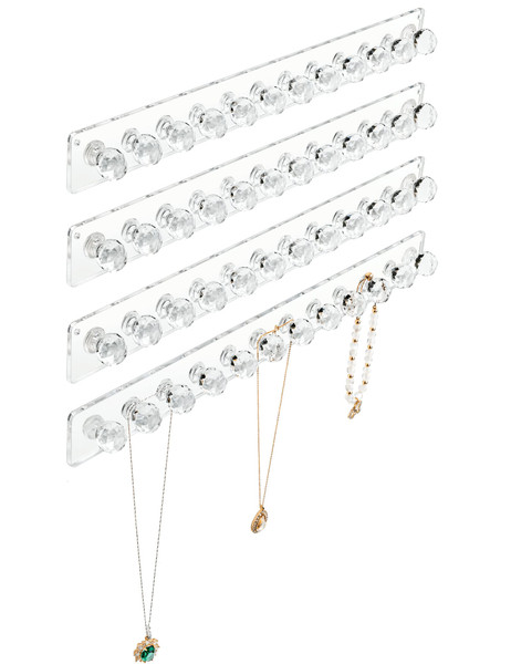 Heesch Necklace Hanger, Necklace Organizer, Acrylic Jewelry Wall Holder