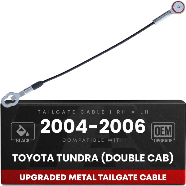 T1A Tailgate Support Cable Compatible with 04-06 Toyota Tundra Double Cab