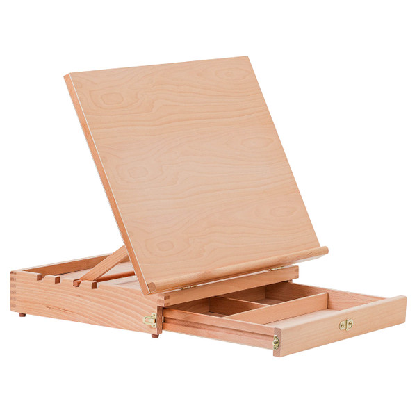 U.S. Art Supply Large 20-1/2" x 16" Wooden Drawing Board Adjustable