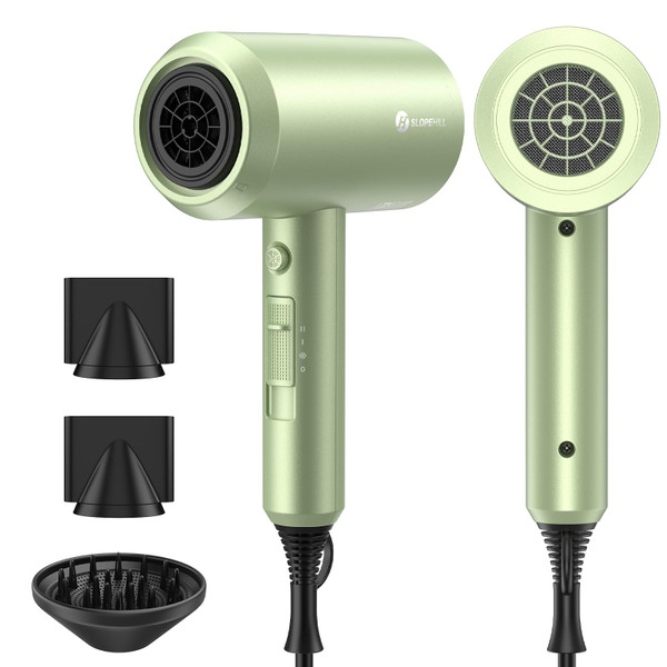 slopehill Professional Ionic Hair Dryer, Lime Cream