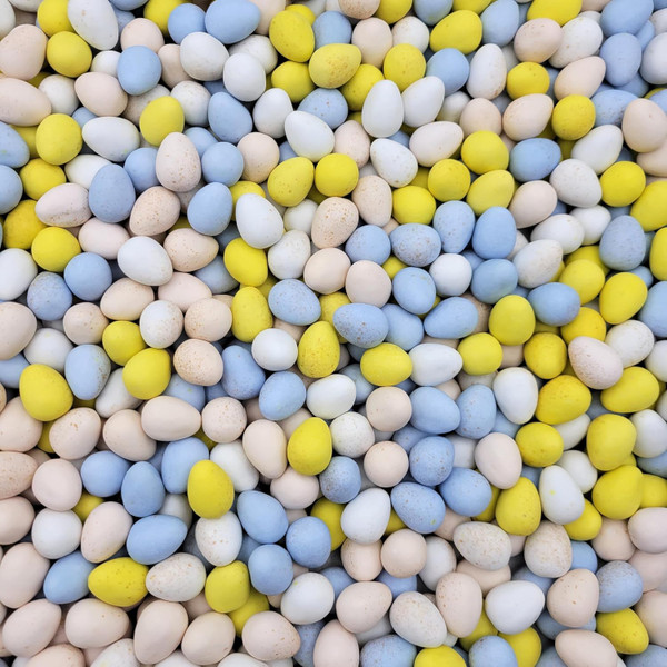 Mini Eggs Bulk Pack 1 Pound - Milk Chocolate Easter Candy For Baskets Stuffers, Egg Hunt, Patries & Treats - Approx 125 Eggs