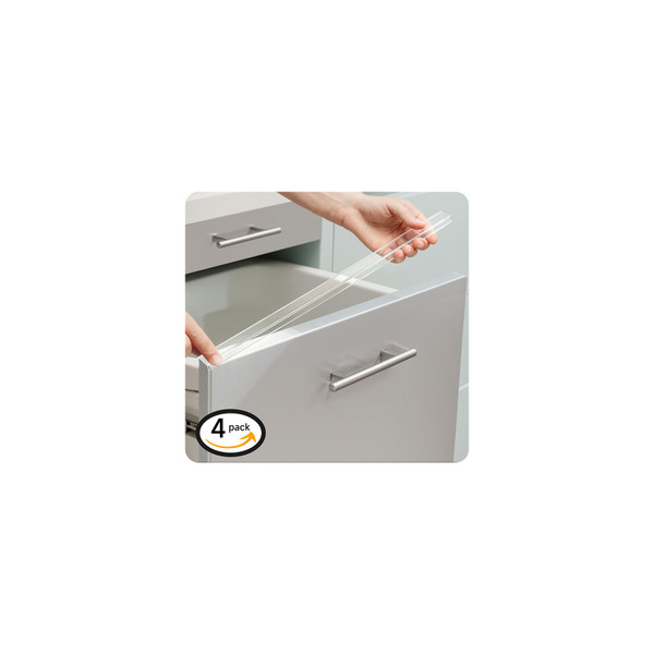 4 PACK 18" Length Cabinet Door Protector Edge Guard for Kitchen Cabinet