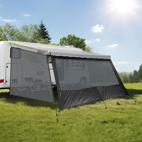 Kohree RV Awning Sun Shade Screen Kit with Side Shade, 8'x17'3"