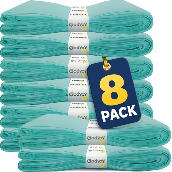 8 Pack Adult Diaper Liner Refills,Diaper Pail Refill Bags Compatible with Janibell Akord 280 Slim Model Adult Diaper Disposal System Powerful Odor Resistant,Plant Scent (NOT Compatible with 330 Pail)