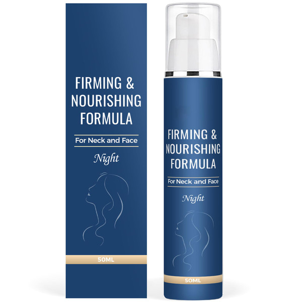 Hlonns Chelsea Laboratory Firm and Restore Night Formula Cream for Neck & Face,– Overnight Hydrating Moisturizer – Firming Night Cream, 50ml (Night Cream)