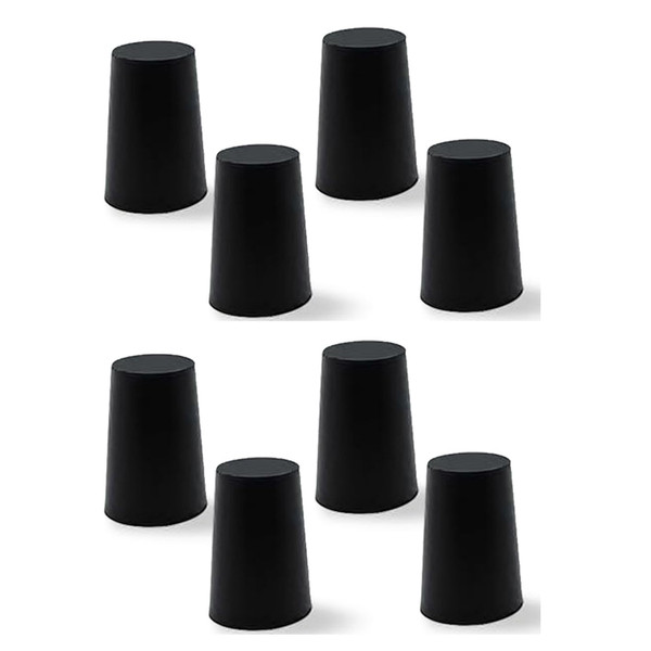 Silicone filter cartridge plugs are compatible with Berkey® water filters - leak-proof replacement plugs, compatible with all Berkey® models, easy to install - 8-piece set of sealing plugs