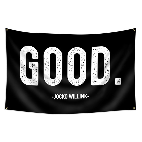 Good Flags Motivational Gym Flag Banner 3x5 Ft with 4 Brass Grommets