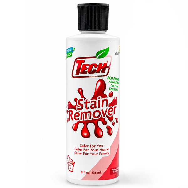 TECH Stain Remover, 8oz - Cleaner for Carpet, Upholstery, Laundry